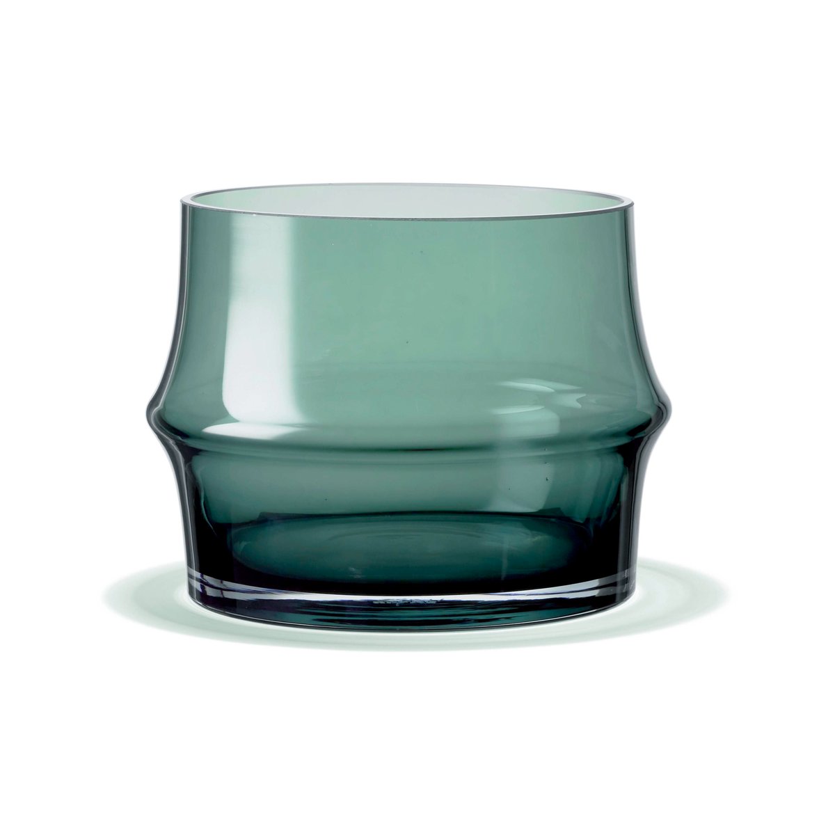 Holmegaard Arc flowerpot Ø14.5 cm Dark green | Scandinavian Design | Flower pots | Green