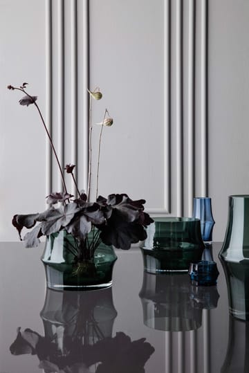Arc vase 21 cm - Dark green - Holmegaard