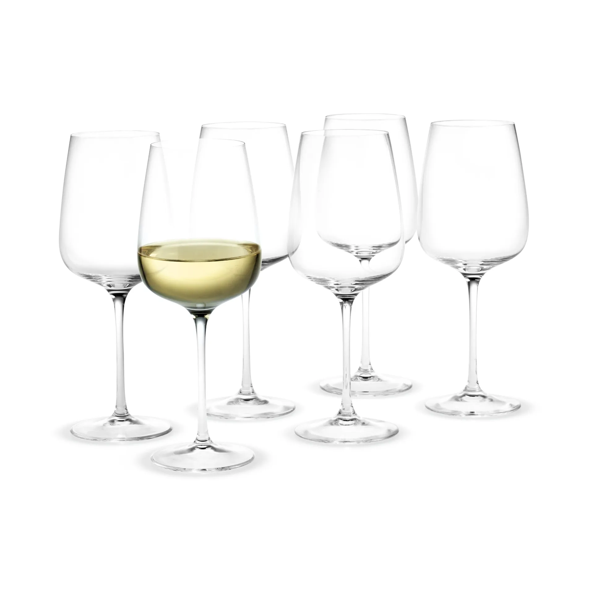 Bouquet white wine glass 6-pack 41 cl,  Holmegaard