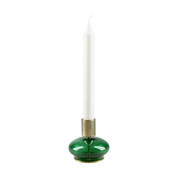 Bubble candle holder 8 cm - Green - Holmegaard