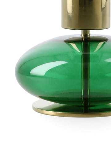 Bubble candle holder 8 cm - Green - Holmegaard