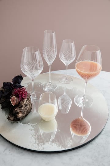Cabernet Lines burgundy glass 69 cl 2-pack - Clear - Holmegaard