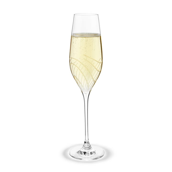 Cabernet Lines champagne glass 29 cl 2-pack - Clear - Holmegaard