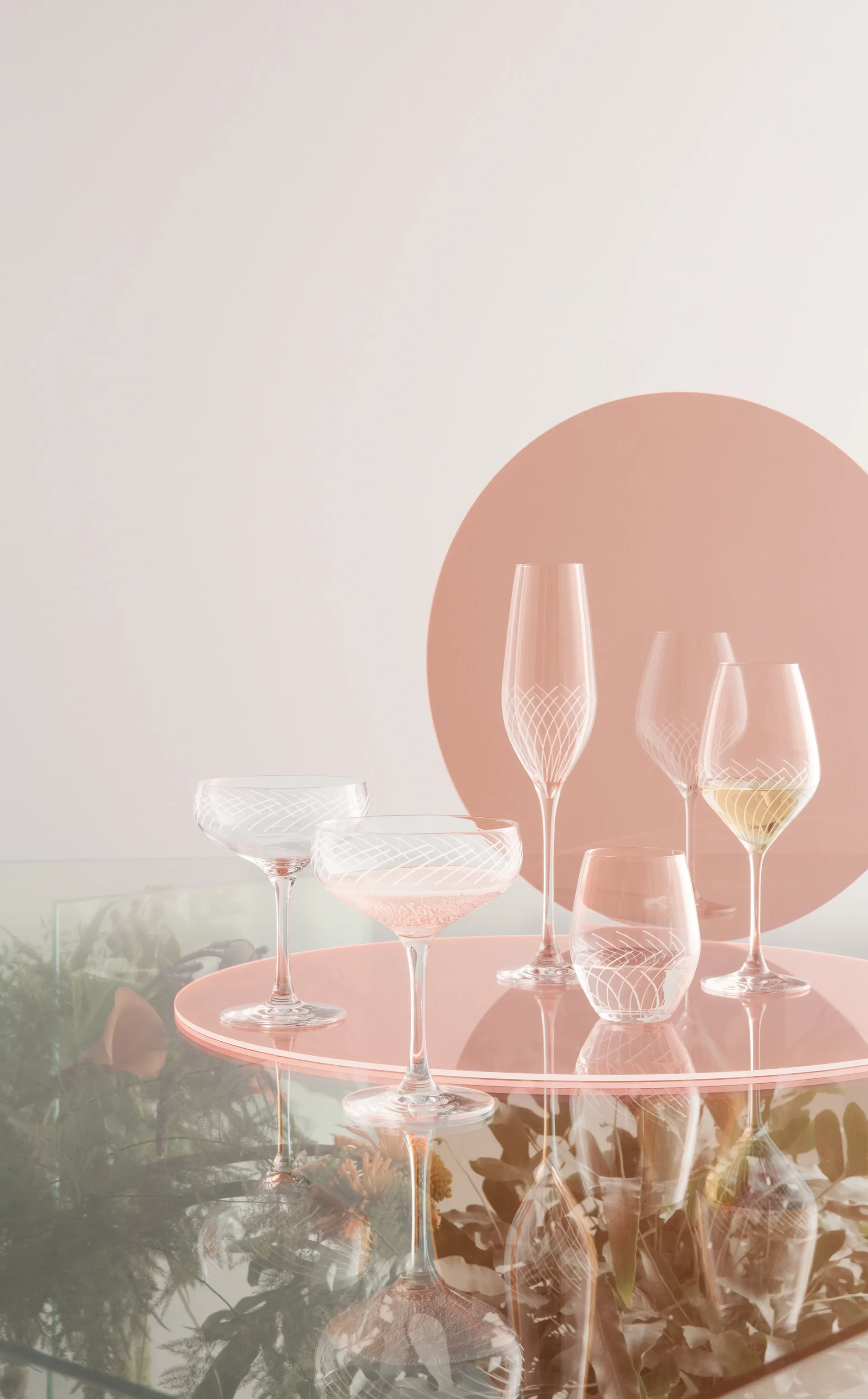 Cabernet Lines cocktail glass 29 cl 2-pack, Clear Holmegaard