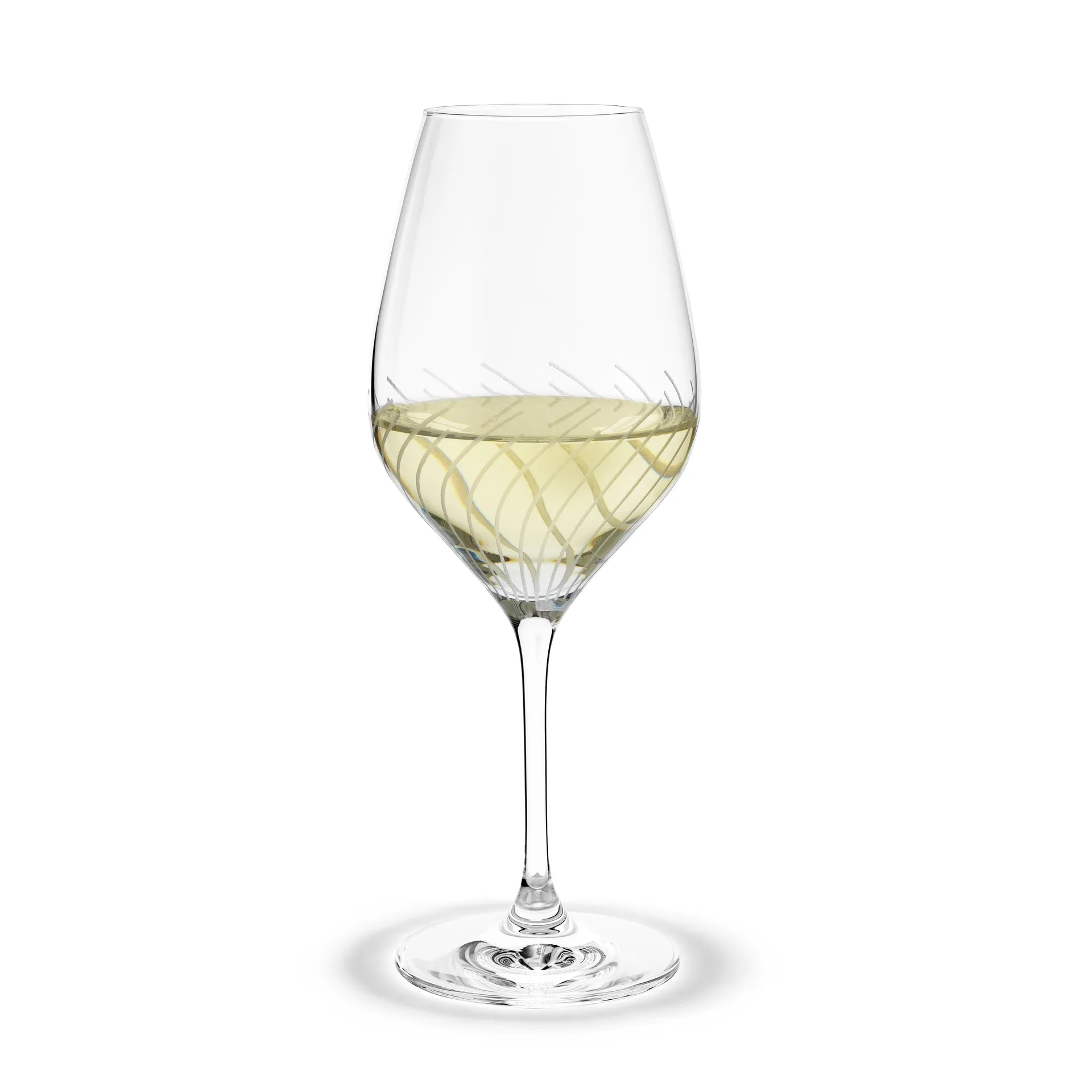Cabernet Lines white wine glass 36 cl 2-pack, Clear Holmegaard