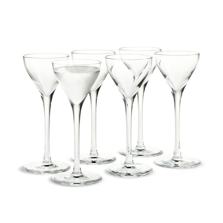 Cabernet shot glass 4.5 cl 6 pack - Clear - Holmegaard