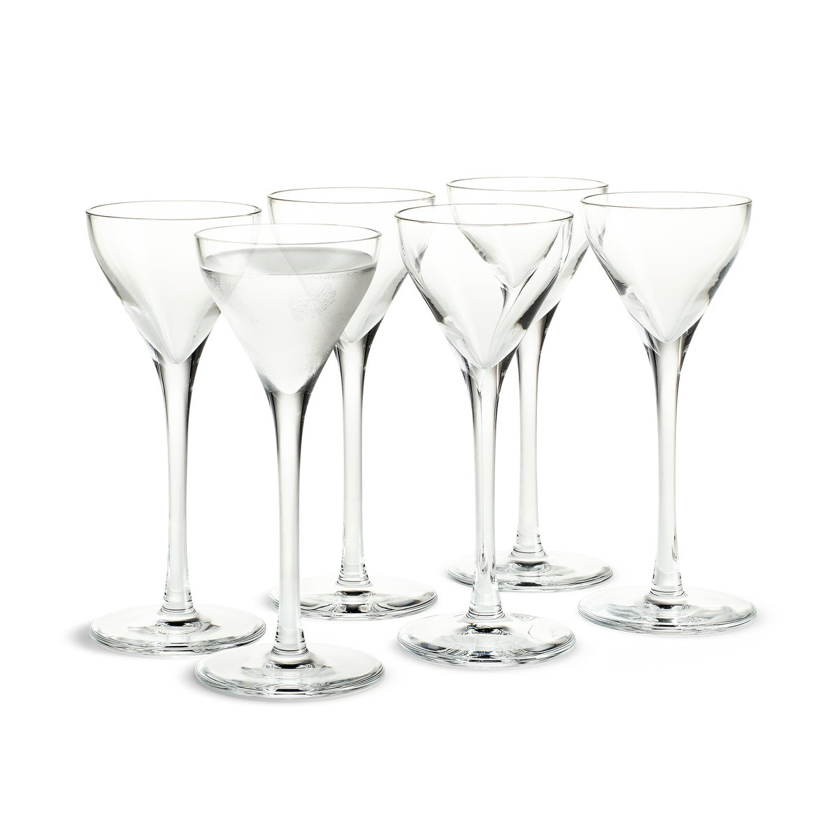 Holmegaard Cabernet shot glass 4.5 cl 6 pack Clear | Scandinavian Design | Shot glasses | Transparent