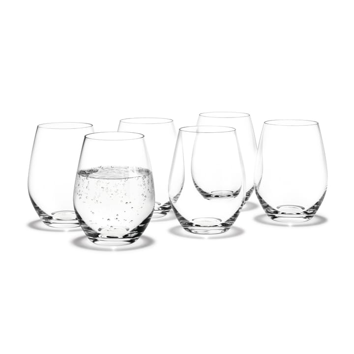 Cabernet water glass clear 6 pack - 25 cl - Holmegaard