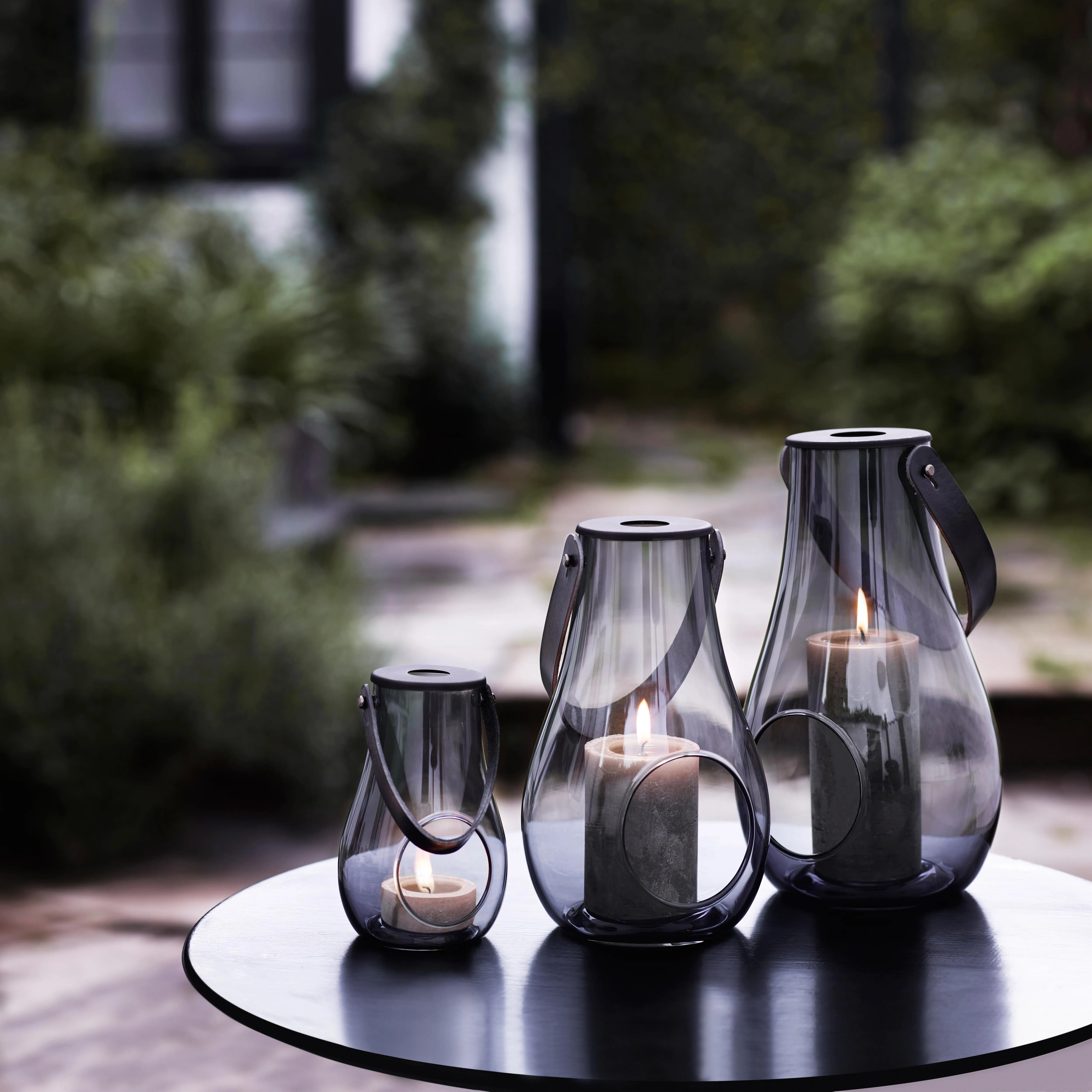 Design with Light candle holder smoke from Holmegaard - NordicNest.com