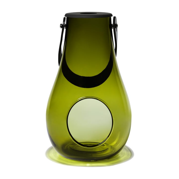 Design With Light lantern olive green - 25 cm - Holmegaard