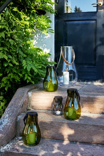 Design With Light lantern olive green - 25 cm - Holmegaard
