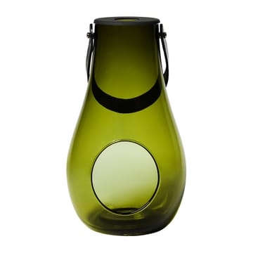 Design With Light lantern olive green - 29 cm - Holmegaard