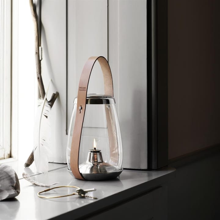 Design with light oil lamp, 32.5 cm Holmegaard