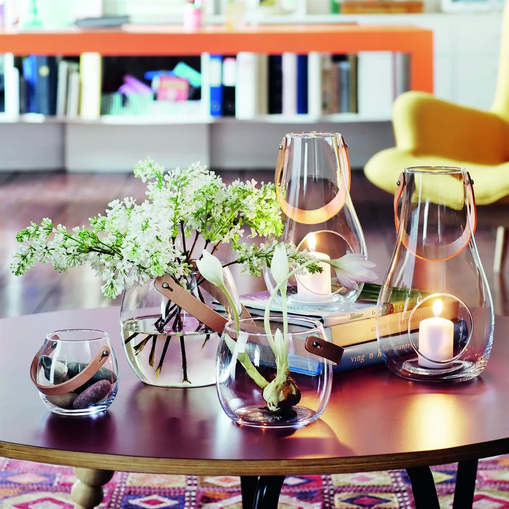 Design with light pot, 16 cm Holmegaard