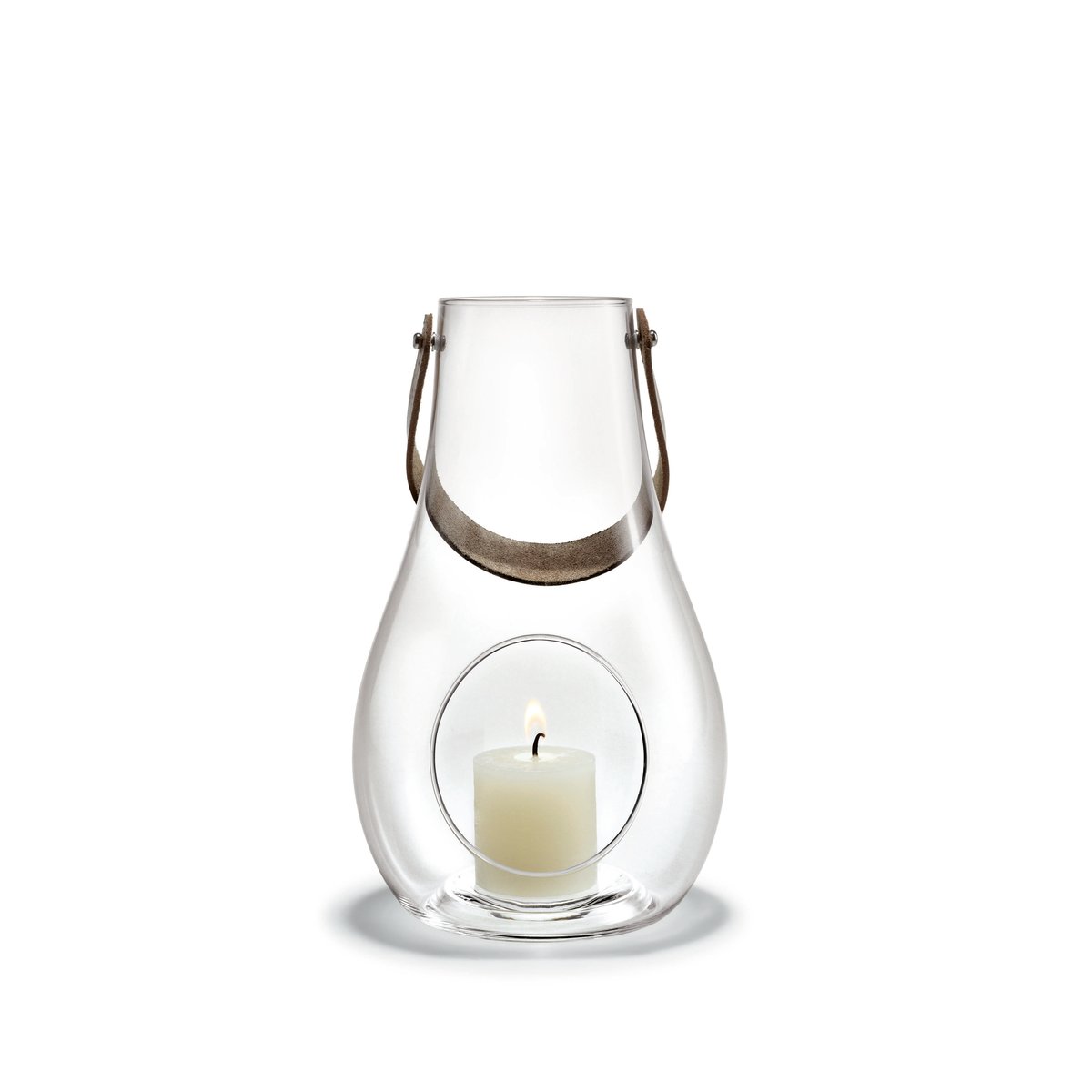 Holmegaard Design With Light votive 24.8 cm | Scandinavian Design | Tea light holders, lanterns & candle dishes | Transparent