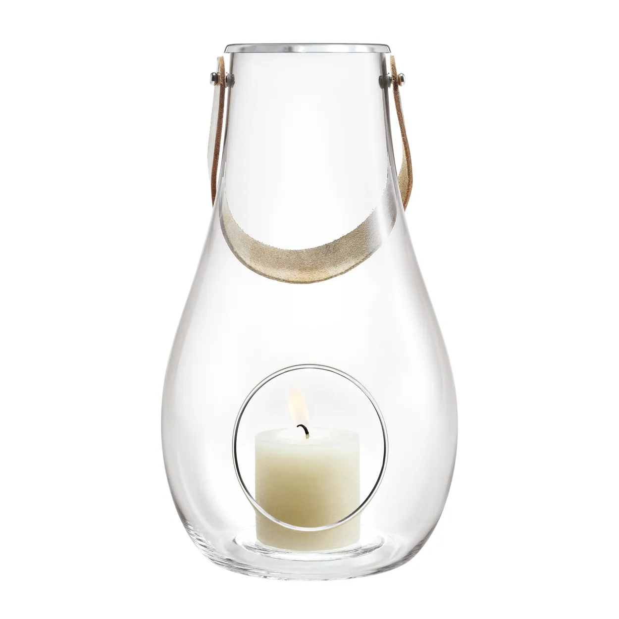 Holmegaard Design With Light votive 29 cm | Scandinavian Design | Tea light holders, lanterns & candle dishes | Transparent