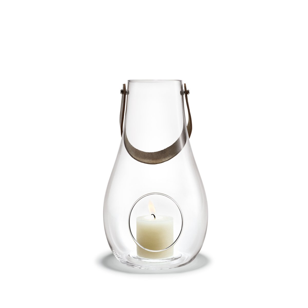 Holmegaard Design With Light votive 45 cm - xl | Scandinavian Design | Tea light holders, lanterns & candle dishes | Transparent