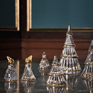 Fairytales Christmas tree large - Clear-gold - Holmegaard