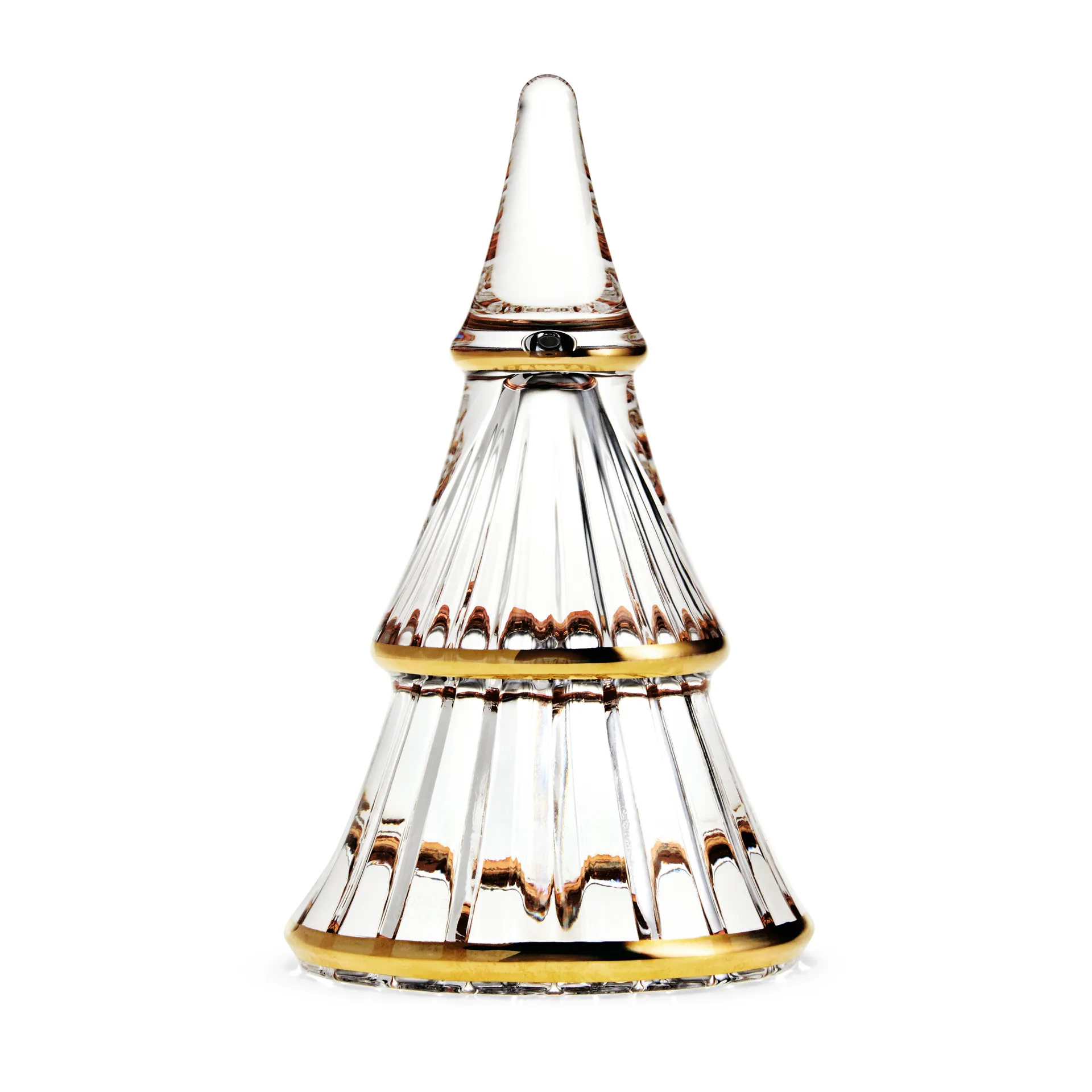 Fairytales Christmas tree large, Clear-gold Holmegaard