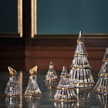 Fairytales Christmas tree medium - Clear-gold - Holmegaard