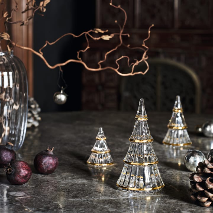 Fairytales Christmas tree XL - Clear-gold - Holmegaard