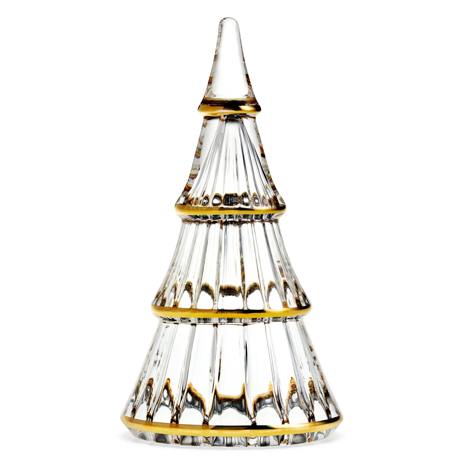 Fairytales Christmas tree XL, Clear-gold Holmegaard