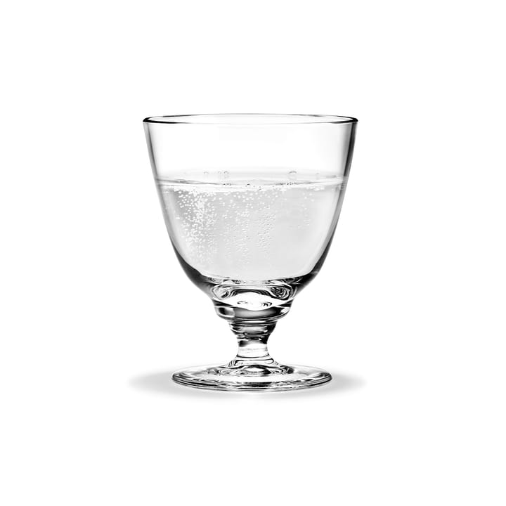 Flow glass on base 35 cl, clear Holmegaard