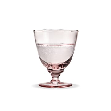 Flow glass on base 35 cl - pink - Holmegaard