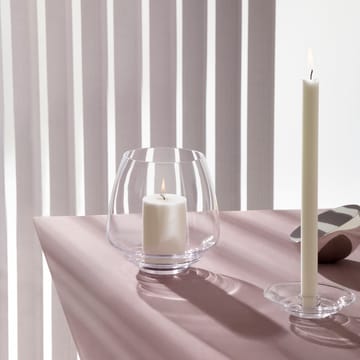 Flow lantern Ø 18.5 cm - Clear - Holmegaard