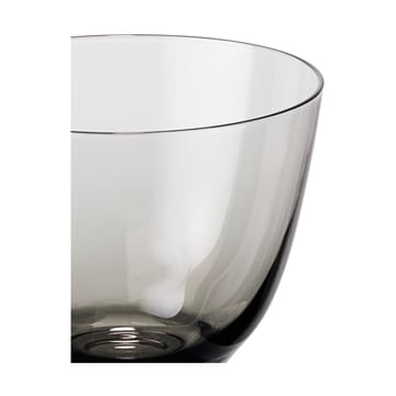 Flow water glass 35 cl - Smoke - Holmegaard
