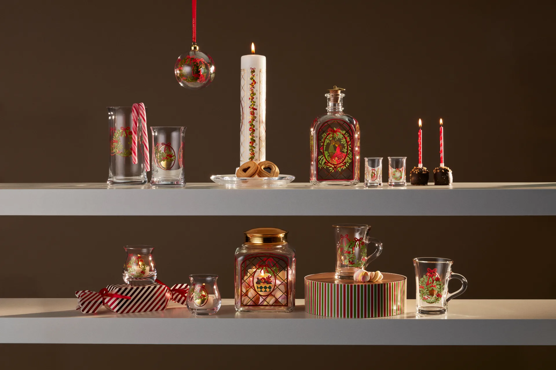 Holmegaard Christmas advent candle, 2025 Holmegaard