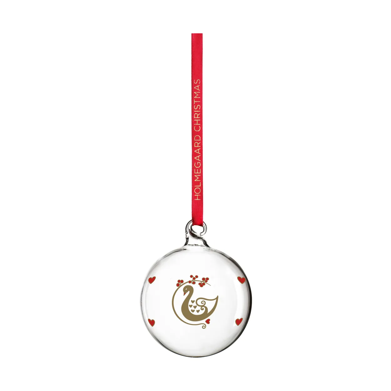 Holmegaard Christmas Bauble 2025 | Scandinavian Design | Christmas decorations | Transparent