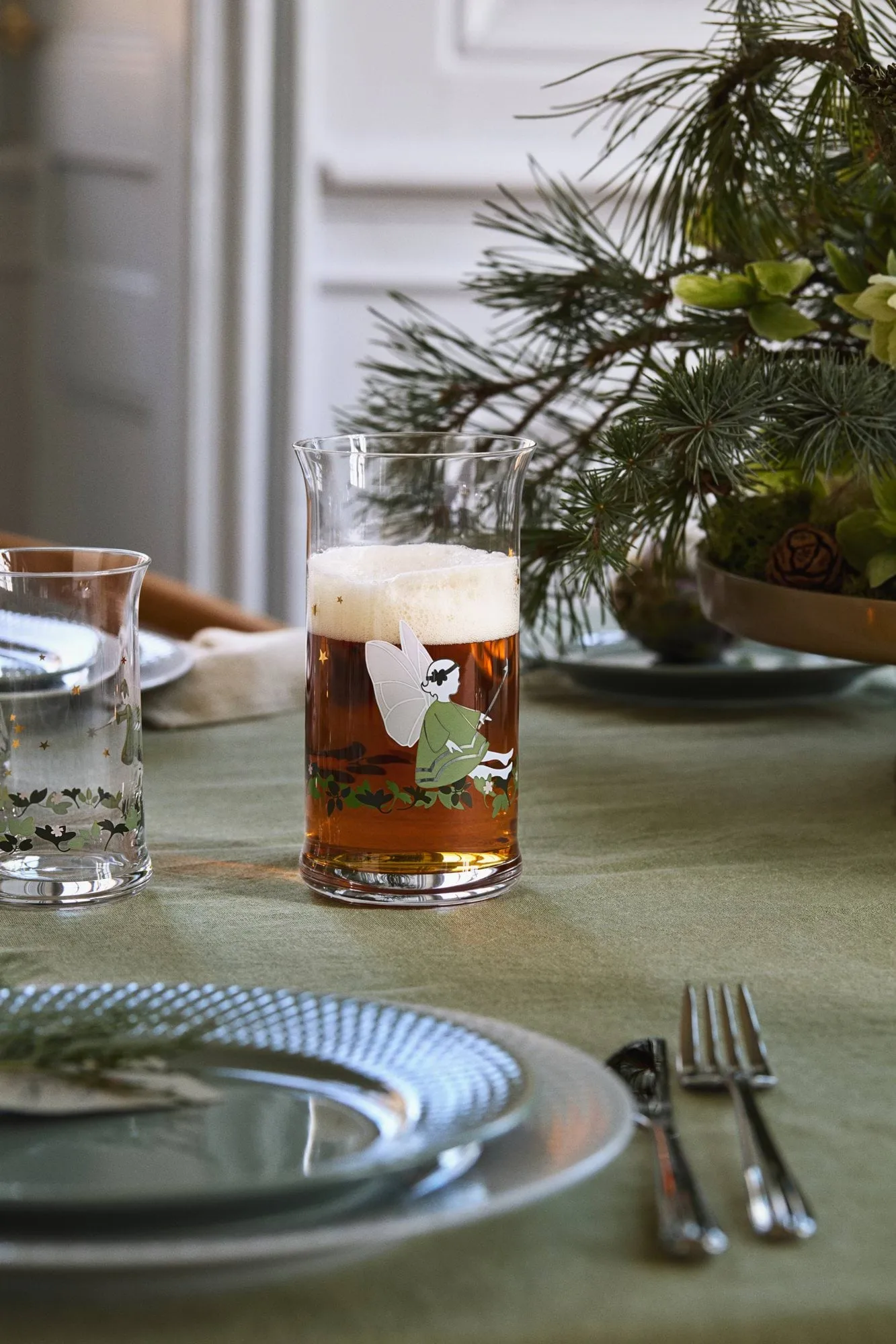 Holmegaard Christmas beer glass 50 cl, 2026 Holmegaard