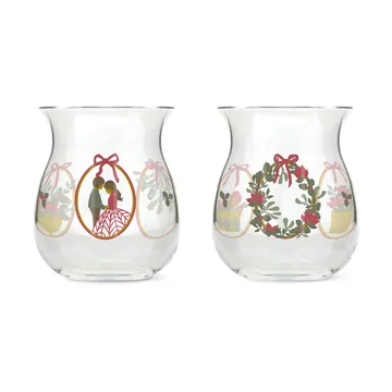 Holmegaard Christmas candle holder 2-pack - 2025 - Holmegaard