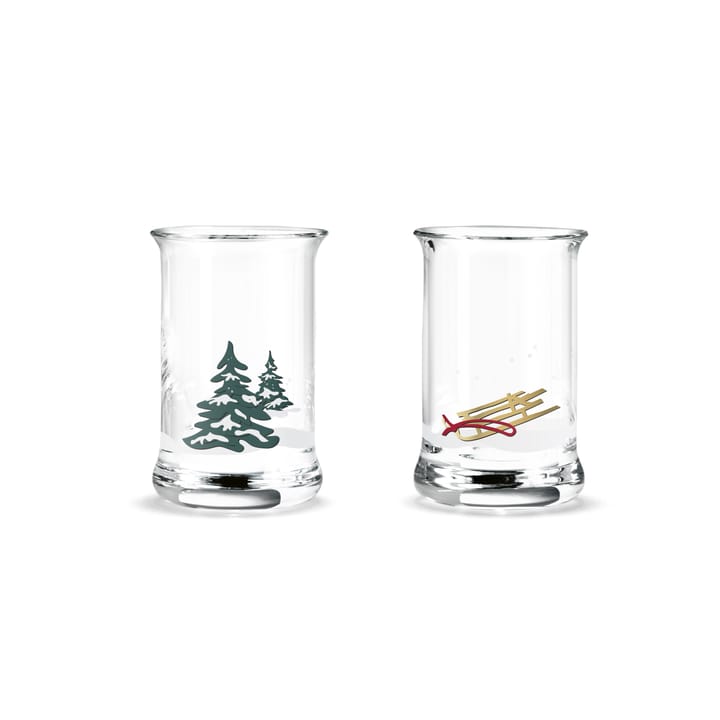 Holmegaard Christmas dram glass 2-pack - 2019 - Holmegaard
