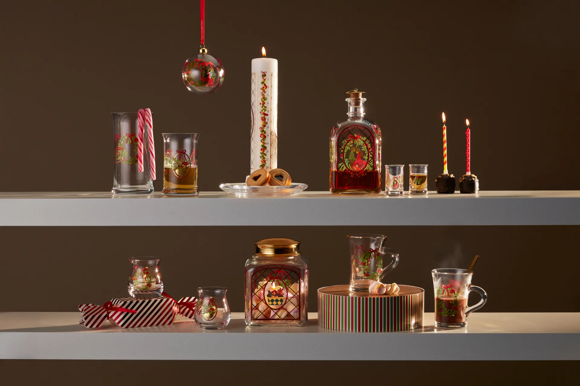 Holmegaard Christmas drinking glass 28 cl, 2025 Holmegaard