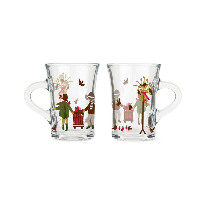 Holmegaard Christmas hot drink glass 24 cl 2-pack - 2022 - Holmegaard
