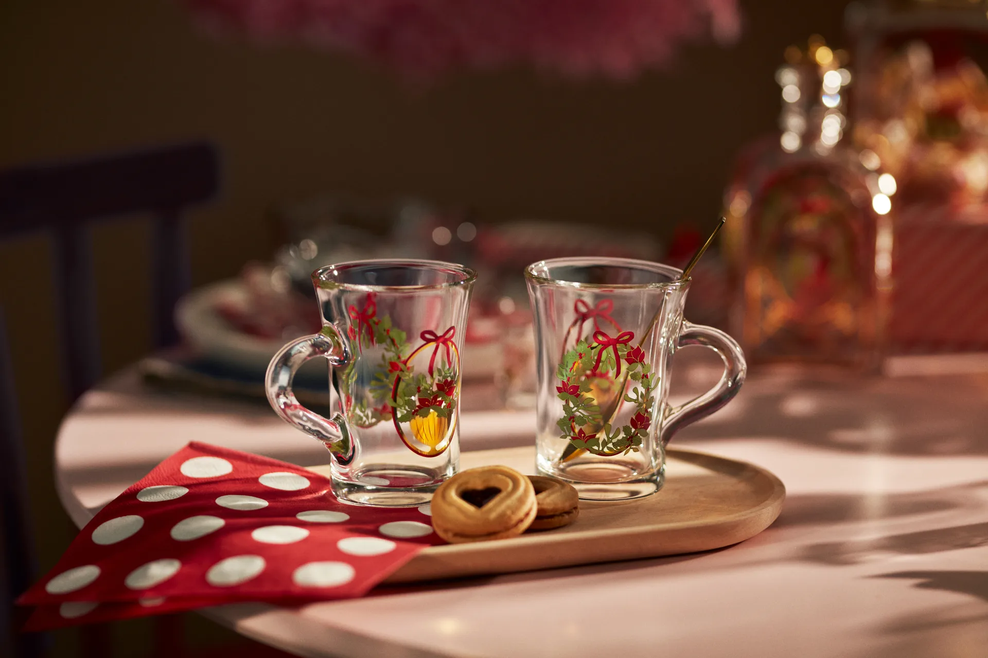 Holmegaard Christmas hot drink glass 24 cl 2-pack, 2025 Holmegaard