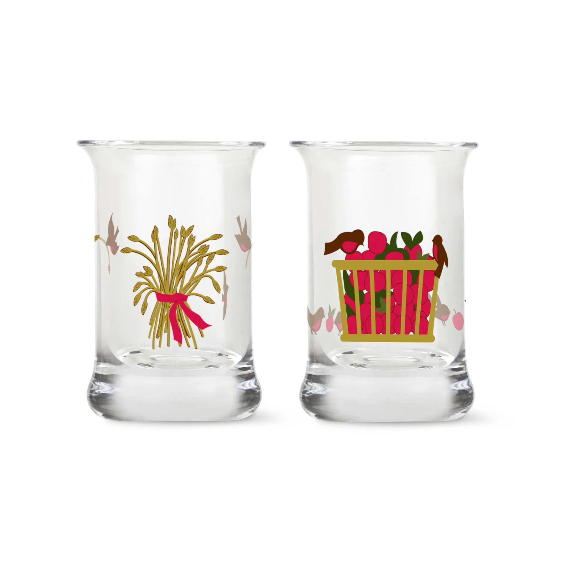 Holmegaard Christmas snaps glass 2-pack, 2022 Holmegaard