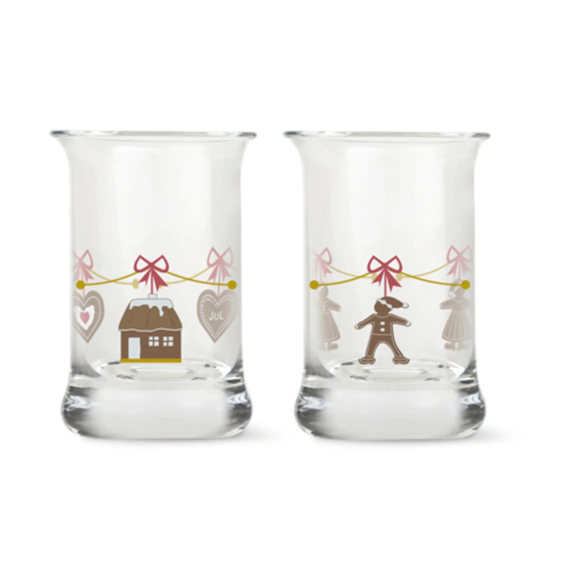 Holmegaard Christmas snaps glass 2-pack, 2023 Holmegaard