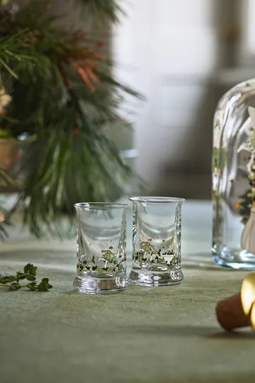 Holmegaard Christmas snaps glass 2-pack - 2026 - Holmegaard