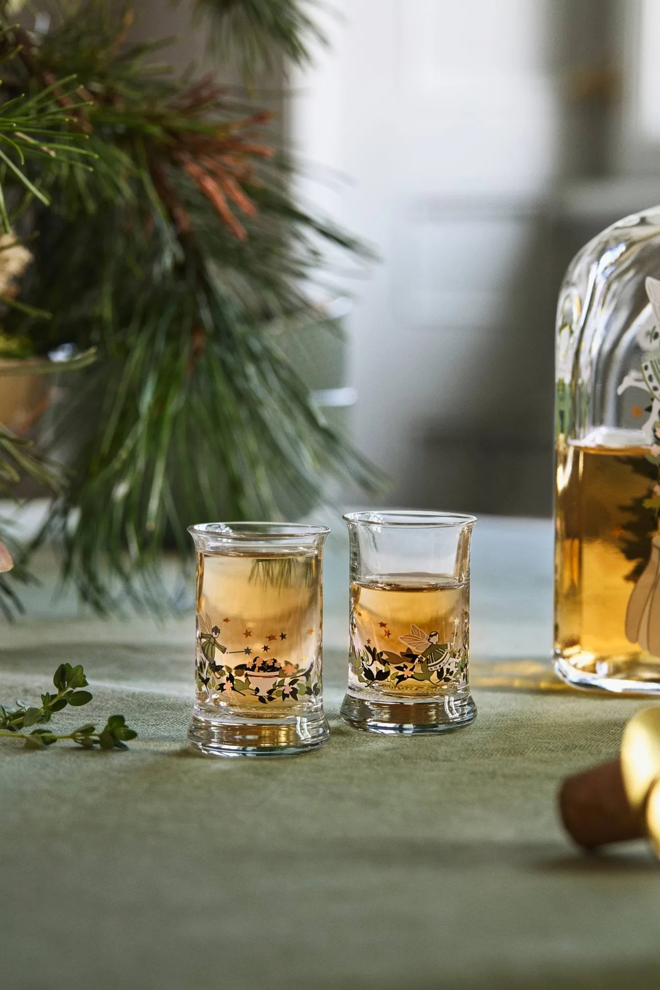 Holmegaard Christmas snaps glass 2-pack, 2026 Holmegaard