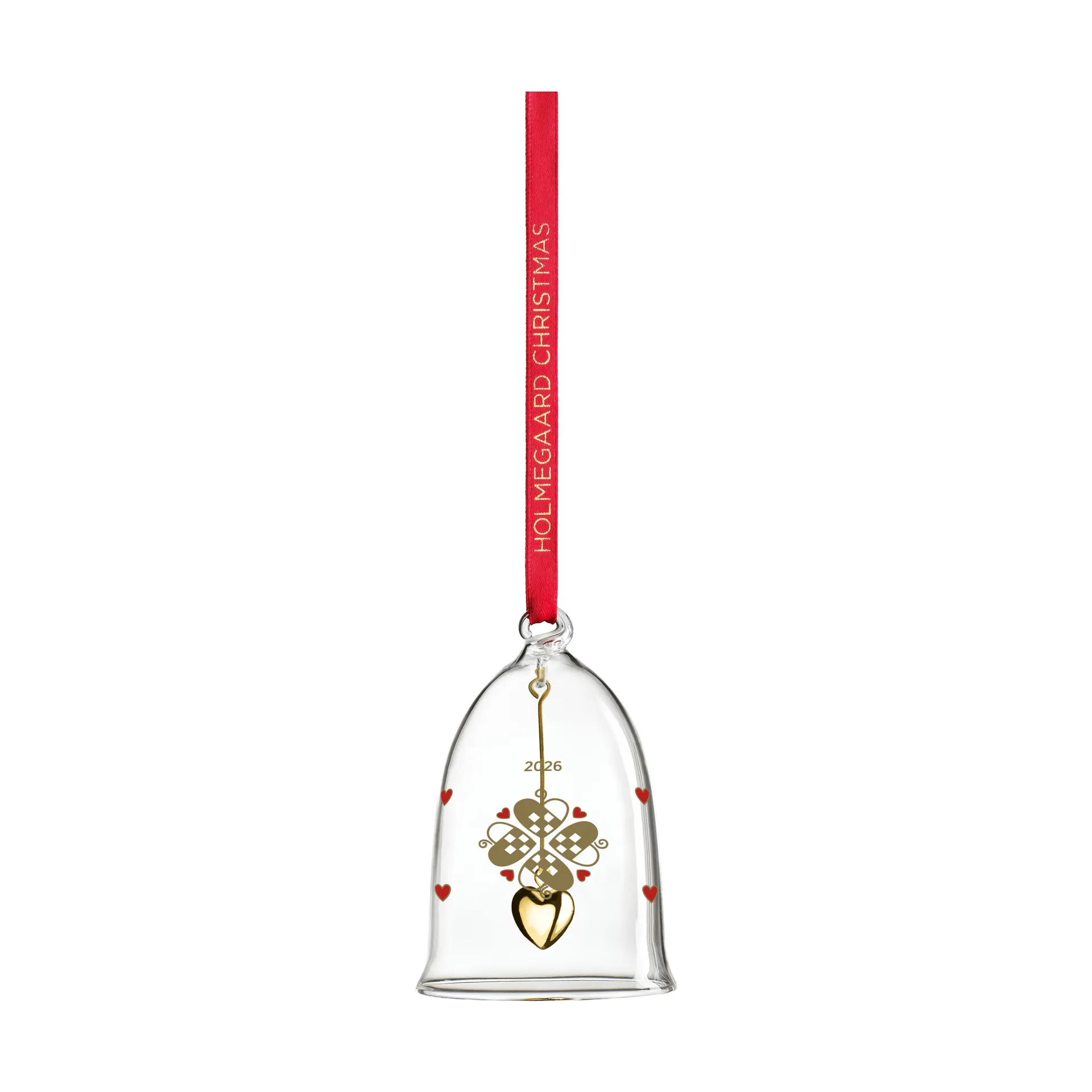 Holmegaard Christmas this year's Christmas clock, 2026 Holmegaard