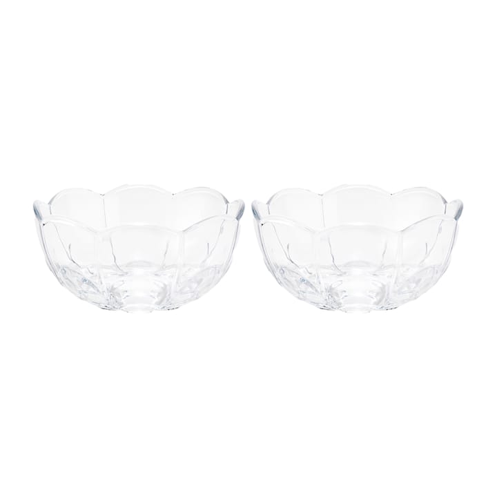 Lily bowl Ø13 cm 2-pack - Clear - Holmegaard