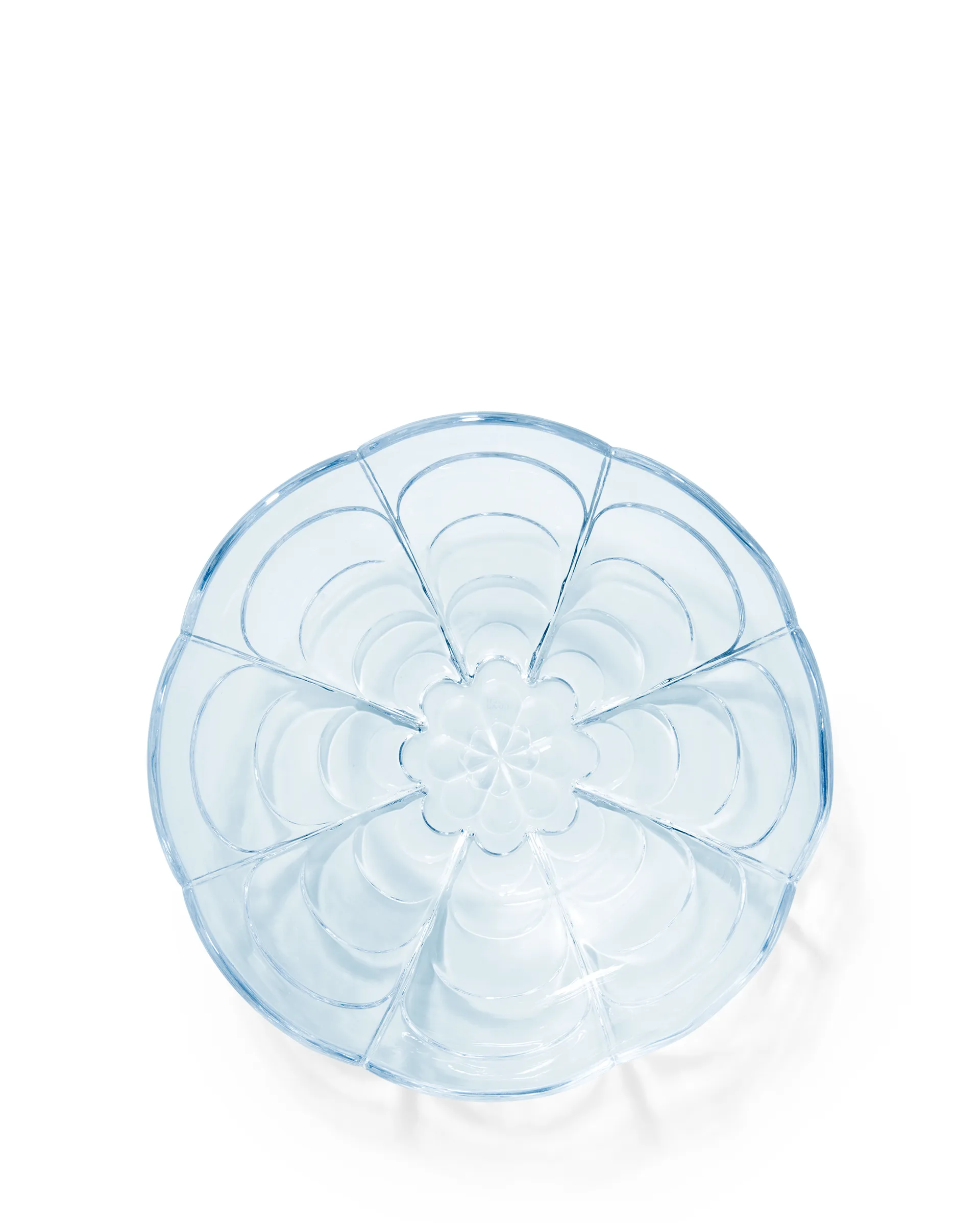 Lily bowl Ø23 cm, Blue iris Holmegaard