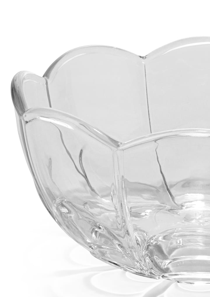 Lily candle holder Ø7 cm - Clear - Holmegaard