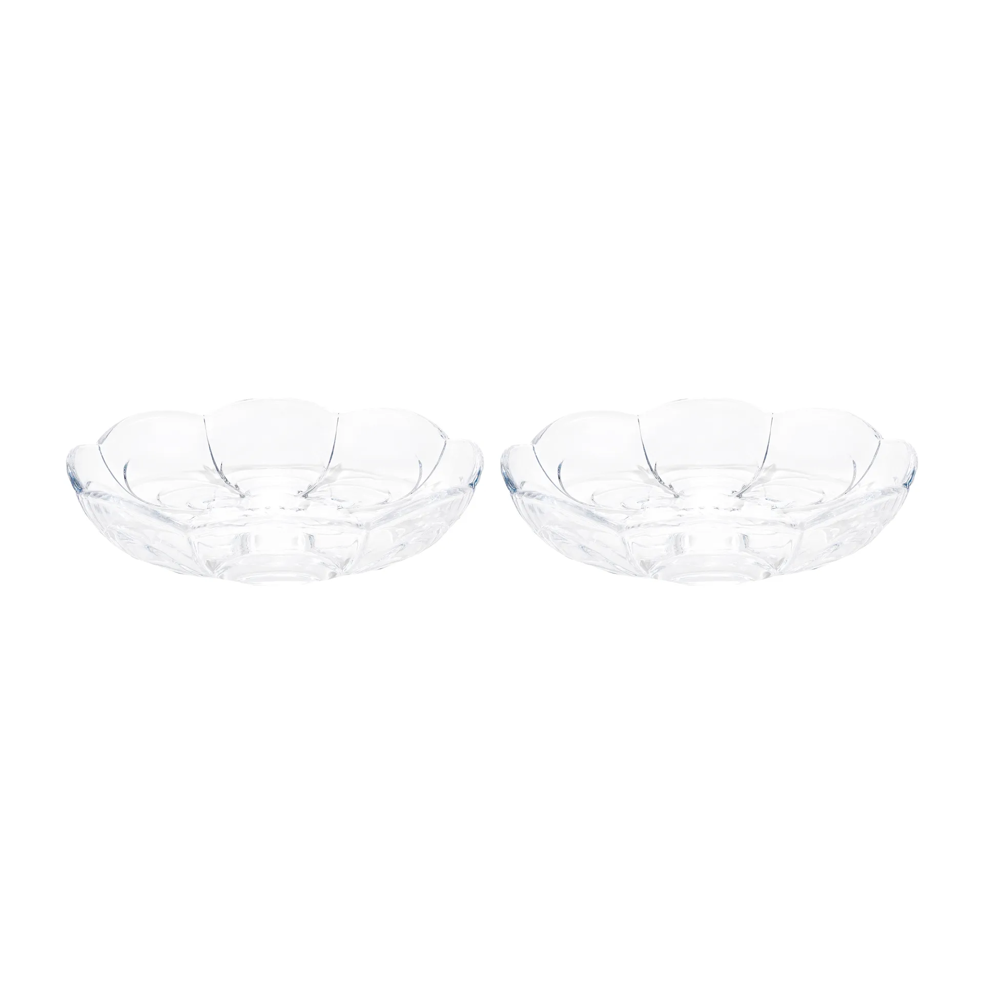 Lily dessert plate Ø16 cm 2-pack, Clear Holmegaard