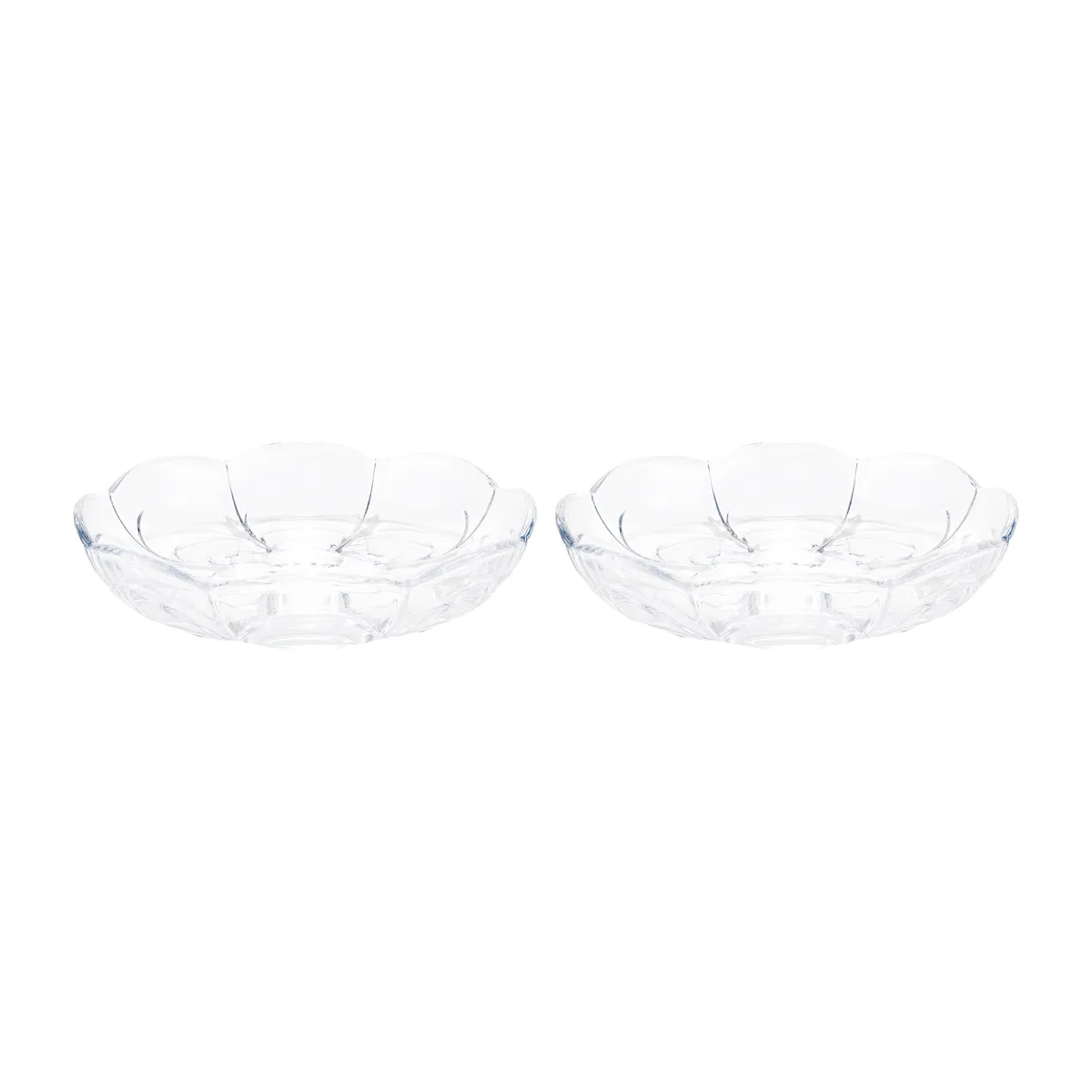 Holmegaard Lily dessert plate Ø16 cm 2-pack Clear