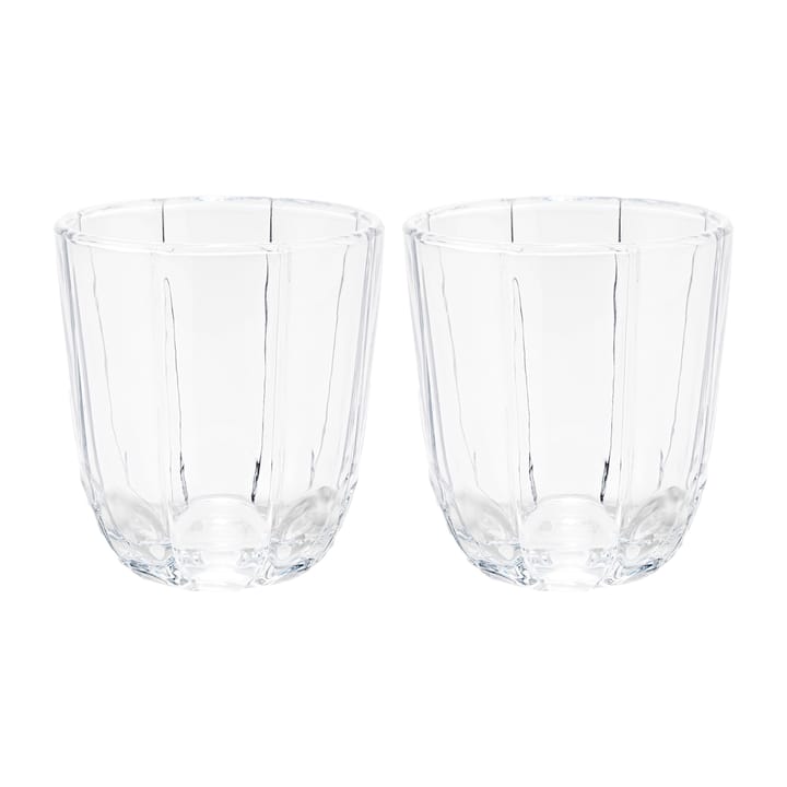 Lily drinking glass 32 cl 2-pack - Clear - Holmegaard