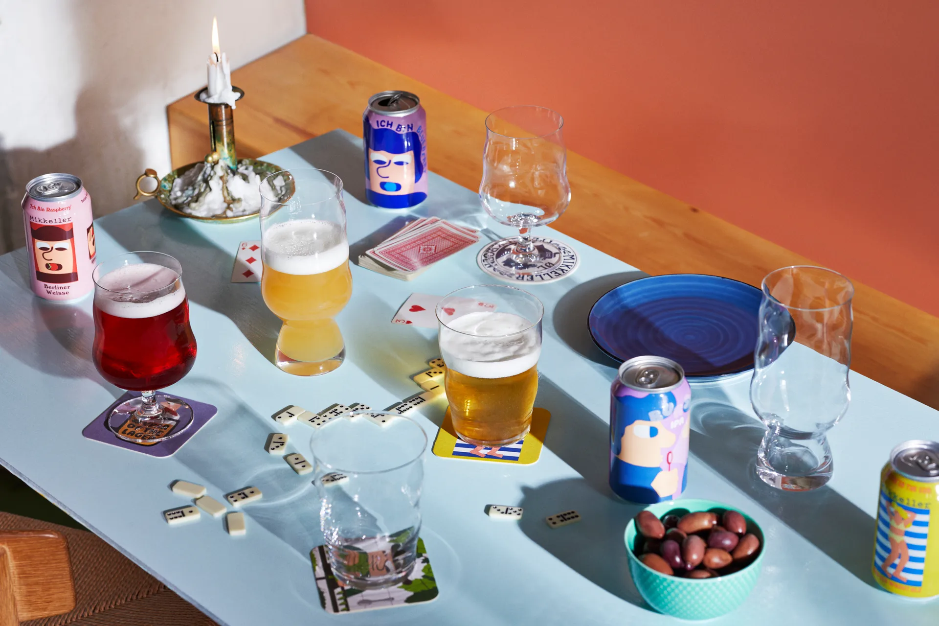 Mikkeller pint beer glass 2-pack, 40 cl Holmegaard